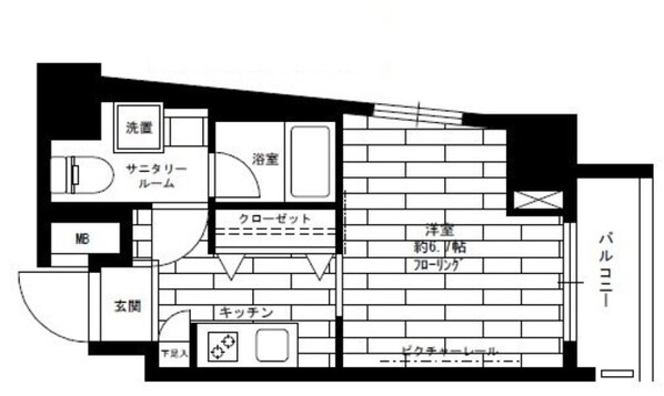 ステージファースト水道橋の物件間取画像